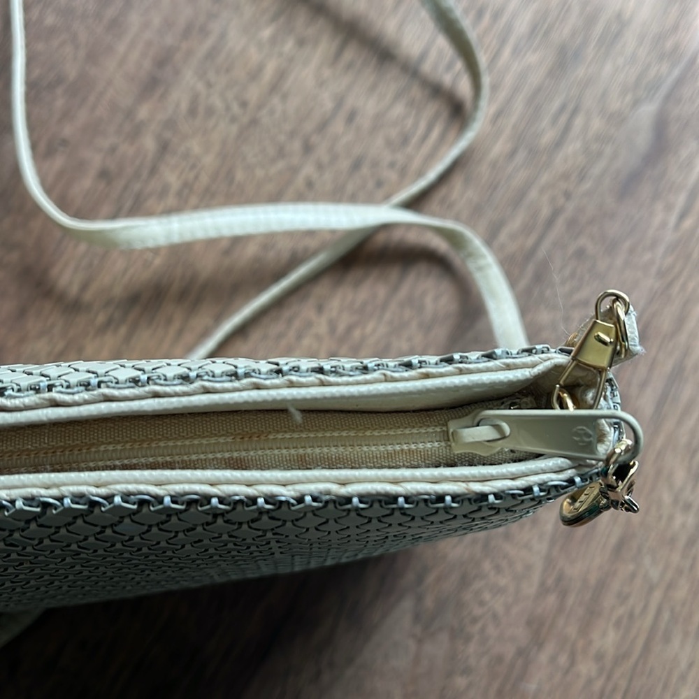 Vintage 1980s Metal Mesh Clutch Shoulder Bag 10"x6" - Picture 14 of 17